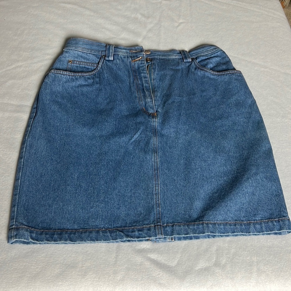 Blue Jean skirt size 12